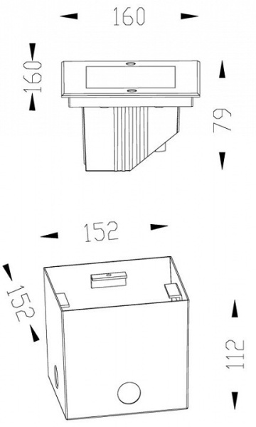 Встраиваемый в дорогу светильник Deko-Light Square I WWA 730208