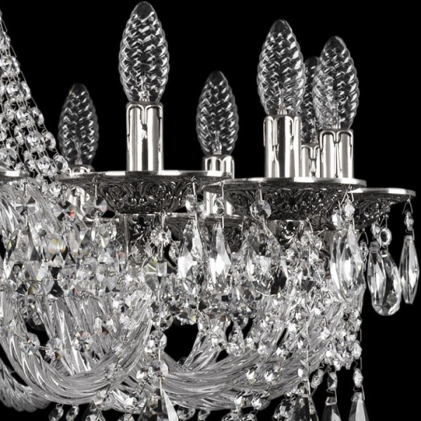 Подвесная люстра Bohemia Ivele Crystal 1606 16106/16/300/XL-95 NB