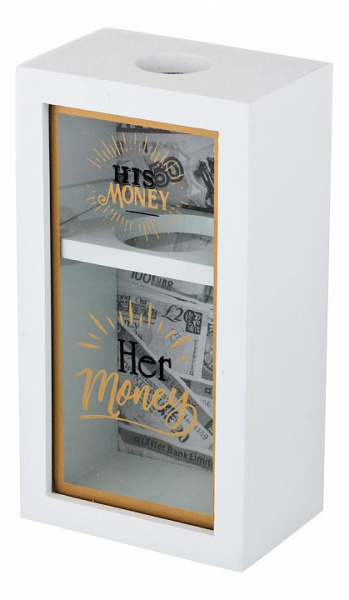 Копилка (12х8х22 см) His and her money 124-145