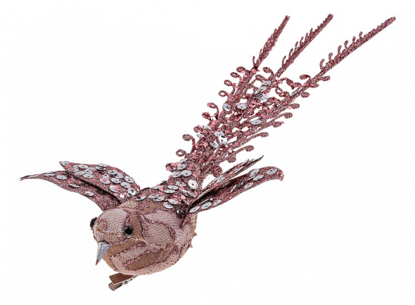 Елочная игрушка (34 см) Райская птица 535-242