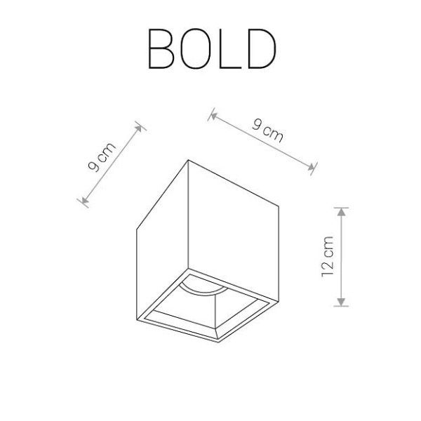 Накладной светильник Nowodvorski Bold 9388