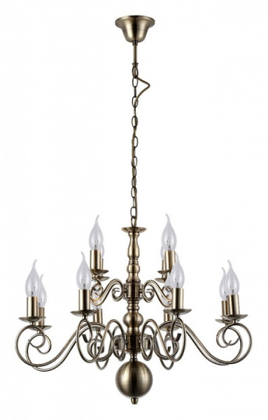 Подвесная люстра Arte Lamp Isabel A1129LM-12AB