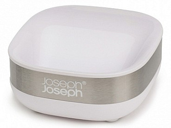 Мыльница (8x7.6x3.5 см) Slim Steel 70533