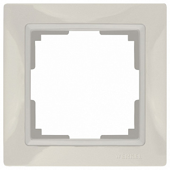 Рамка на 1 пост Werkel Snabb Basic WL03-Frame-01