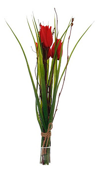 Букет (30 см) Из 3-х тюльпанов 58020700