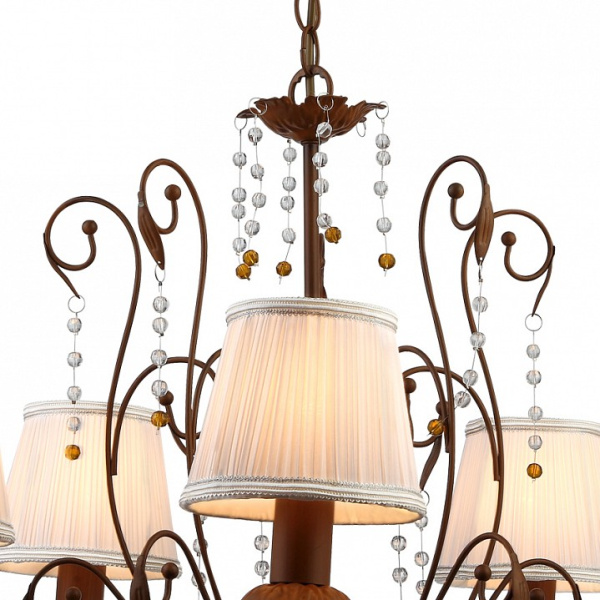Подвесная люстра Arte Lamp Medici A9468LM-5BR
