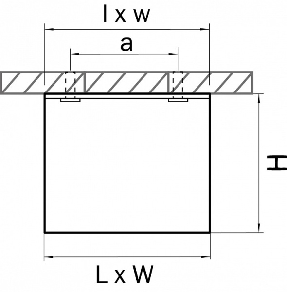 Накладной светильник Lightstar Monocco 052319-IP65