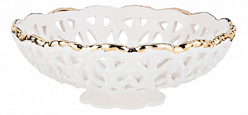 Чаша декоративная (16.5х6 см) Вуаль 64-595