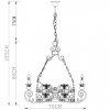 Подвесная люстра Divinare Gotico 8852/22 SP-6