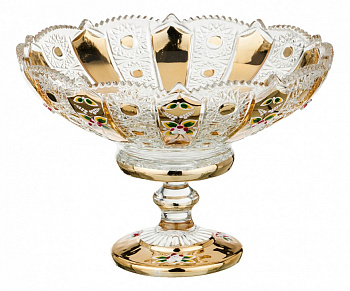 Чаша декоративная (25x17 см) Lefard Gold Glass 195-106