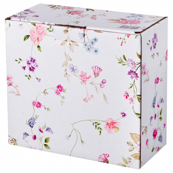 Чаша декоративная (18х8 см) Луговые цветы 274-960