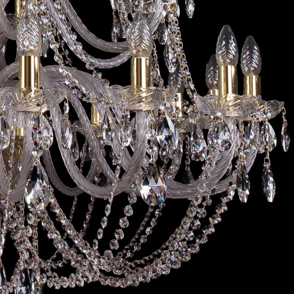 Подвесная люстра Bohemia Ivele Crystal 1406 1406/16+8+4/400/XL-160/2d/G