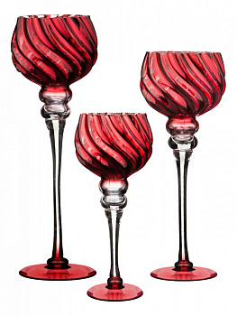 Набор из 3 ваз настольных Art 185-1027