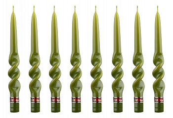 Набор из 8 свечей декоративных (23 см) Альфа 348-444