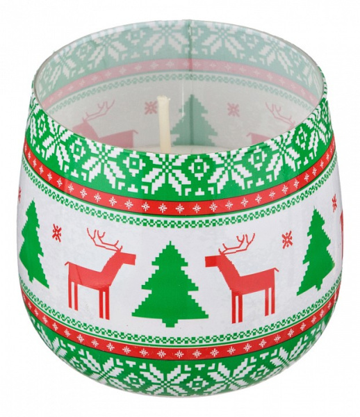 Свеча ароматическая (8x7 см) Sweet Christmas 348-471