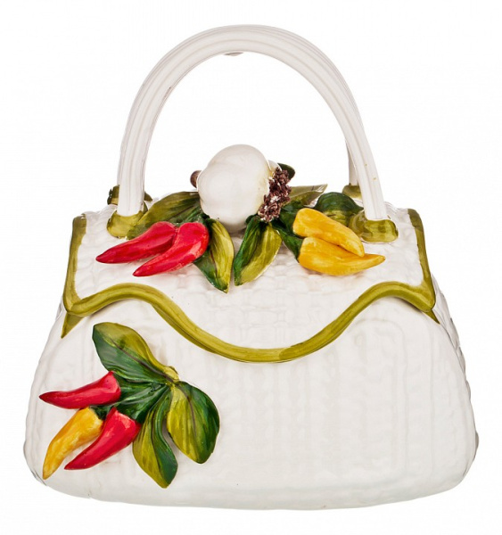 Фигура настольная (25 см) Корзинка с перцем 335-362