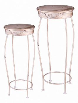 Набор из 2 подставок для цветов (35x35x75.5 см) Арт 223-516