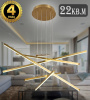 Подвесная люстра Natali Kovaltseva LED LAMPS 81103 LED LAMPS 81103/6C BRASS