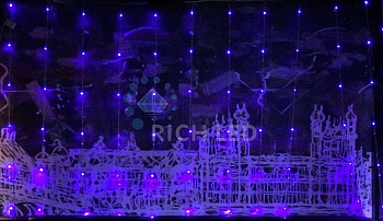 Занавес световой (3x2 м) RL-WF3*2C4/1-T/B