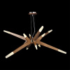 Подвесная люстра Loft it Glowworm 10160 Dark wood