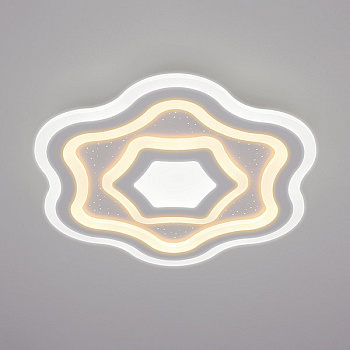 Накладной светильник Eurosvet Siluet 90151/5 белый 145W