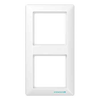 JUNG AS 500 Белая Рамка 2-ая антибактериальная