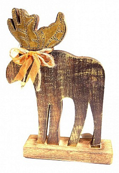 Звеь декоративный (19x6x29 см) Raindeer en_ny0025