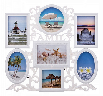 Мультирамка (43х47х3 см) Family  596-207