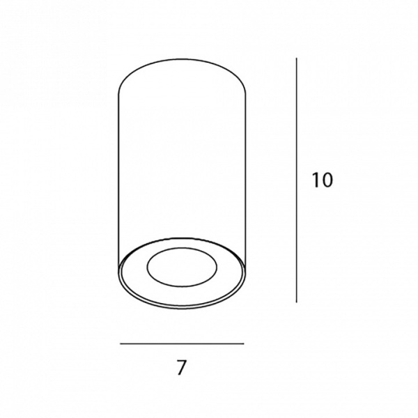 Накладной светильник Maxlight Chip C0160