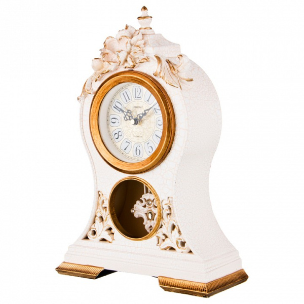 Настольные часы (26x10x37 см) Цветы 204-221
