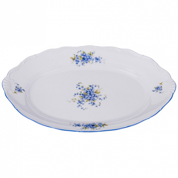 Блюдо декоративное (36х26 см) Офелия 655-730