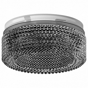 Рамка на 1 светильник Ambrella N719 N7192 BK тонированный D70*H30mm Out25mm MR16 (для корпуса светильника)