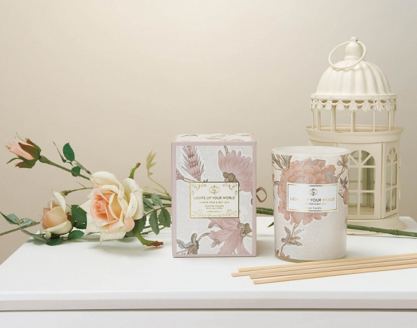 Свеча ароматическая Лимон м Гранат Св.2