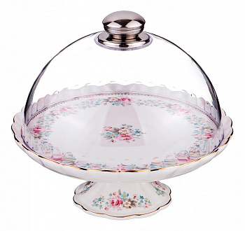 Блюдо декоративное (22х20 см) Мадемуазель Кики 54-471