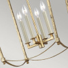 Подвесная люстра Feiss Thayer QN-THAYER-4P-ADB
