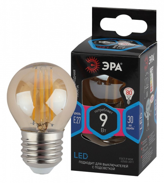 Лампа светодиодная Эра F-LED E27 9Вт 4000K Б0047031