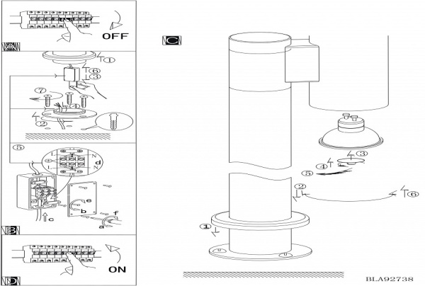 Наземный низкий светильник Eglo Riga-LED 92738
