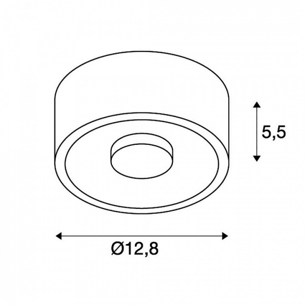 Накладной светильник SLV Occuildas 117351
