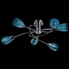 Люстра на штанге Freya Flash FR5103-CL-06-BL