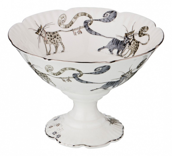 Чаша декоративная (19.5х14 см) Котики 264-987