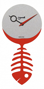 Настенные часы (24x48 см) Lowell 05853R