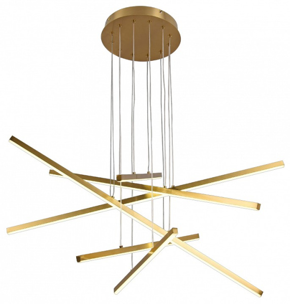 Подвесная люстра Natali Kovaltseva LED LAMPS 81103 LED LAMPS 81103/6C BRASS