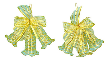 Набор из 2 елочных игрушек (6 см) Брелок 860-150