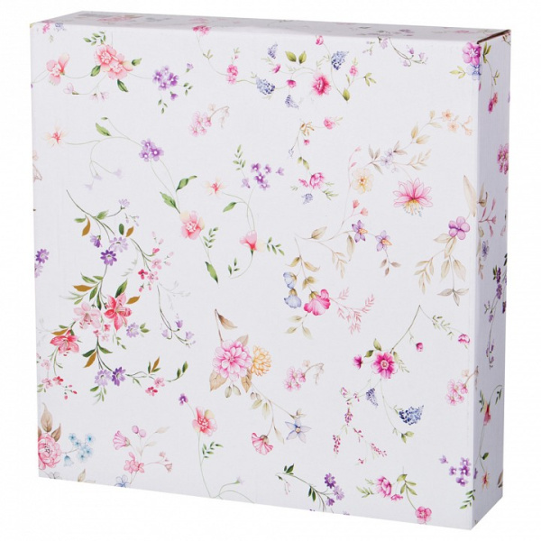 Чаша декоративная (31х6 см) Луговые цветы 274-956