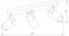 Спот TK Lighting Redo 1109 Redo White