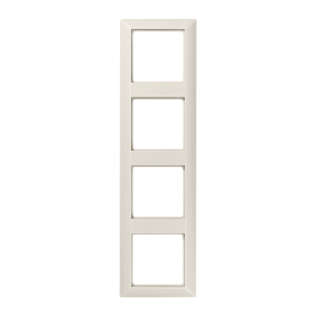 JUNG AS 500 Бежевая Рамка 4-ая ударопрочная