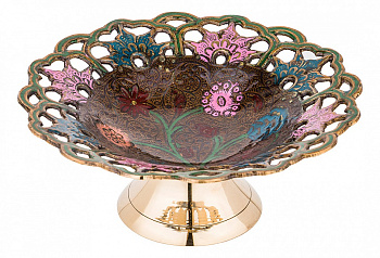 Чаша декоративная (14х5 см) Ажурное 877-539