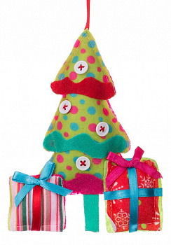 Елочная игрушка (12х17 см) Елка 796-112