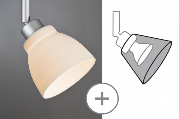 Плафон стеклянный Paulmann Wolbi 60056