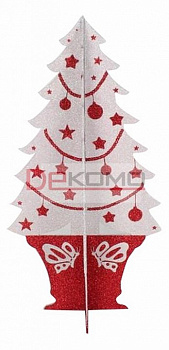 Ель новогодняя (30x56 см) складная 502-392